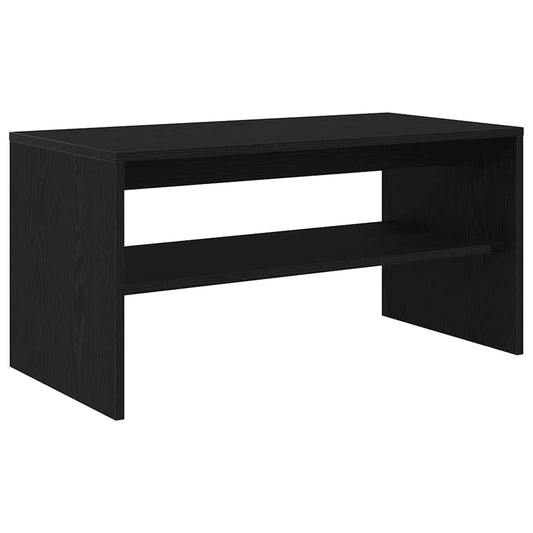 TV-skab Sort Eg Look 80x40x40 cm Træ Materiale
