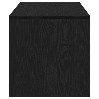 TV-skab Sort Eg Look 80x40x40 cm Træ Materiale