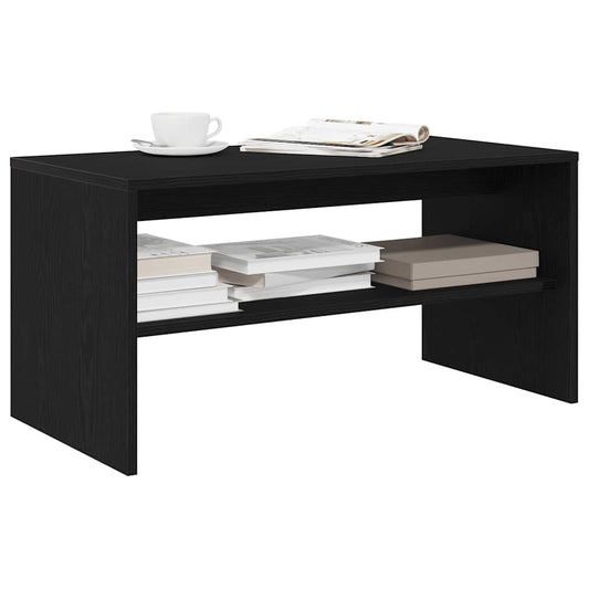 TV-skab Sort Eg Look 80x40x40 cm Træ Materiale