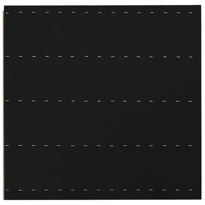 Akustik Wandpaneele 2 Stk. Lamellen 60,5x60 cm Eichenfurnier