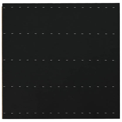 Akustik Wandpaneele 8 Stk. Lamellen 60,5x60 cm Eichenfurnier
