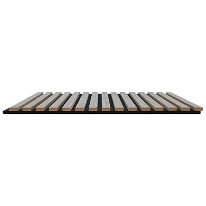 Akustik Wandpaneele 8 Stk. Lamellen 60,5x60 cm Eichenfurnier