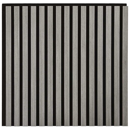 Akustik Wandpaneele 8 Stk. Lamellen 60,5x60 cm Eichenfurnier