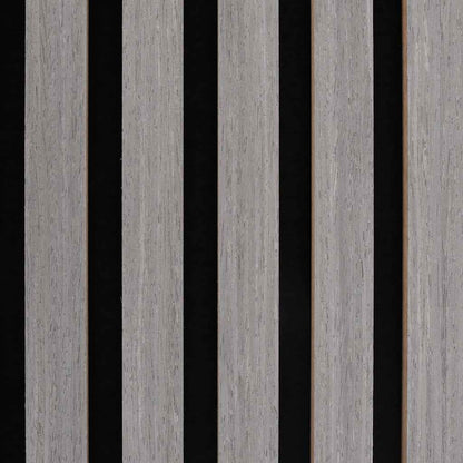 Akustik Wandpaneele 8 Stk. Lamellen 60,5x60 cm Eichenfurnier