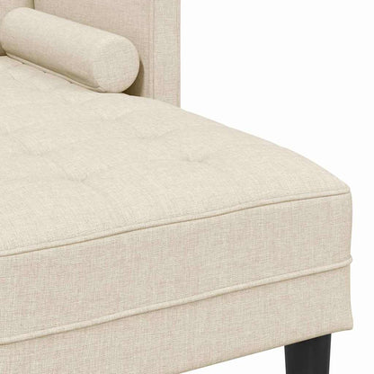 Sofa Set 2 pcs Leinen 173 x 131 x 67 cm Stoff