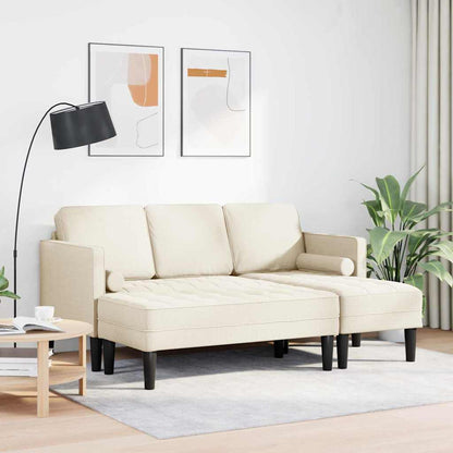 Sofa Set 2 pcs Leinen 173 x 131 x 67 cm Stoff
