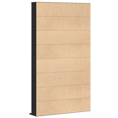 CD-Schrank Schwarze Eiche 101 x 23 x 177,5 cm Holzwerkstoff