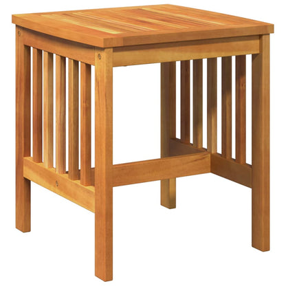 Garten-Sofa-Set mit Kissen 3 pcs Braun Massivholz Akazie