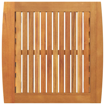 Beistelltisch Braun Massivholz Akazie