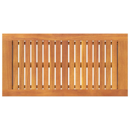 Couchtisch Braun Massivholz Akazie