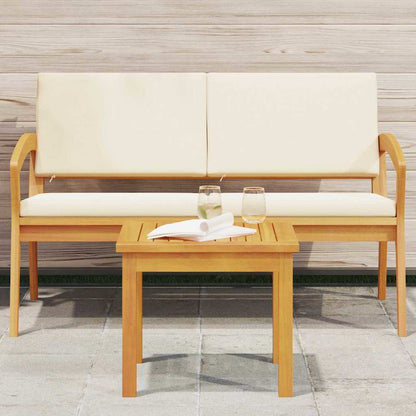 Beistelltisch Braun Massivholz Akazie