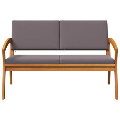 Gartenbank Braun Massivholz Akazie