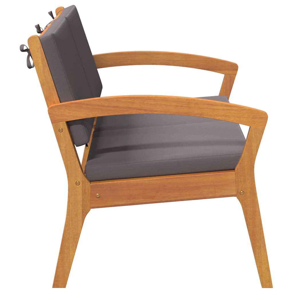 Gartenbank Braun Massivholz Akazie