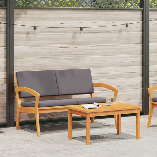 Bistrogarnitur 2 pcs Braun Massivholz Akazie