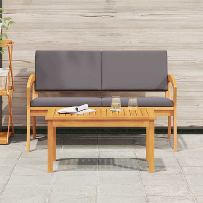 Bistrogarnitur 2 pcs Braun Massivholz Akazie