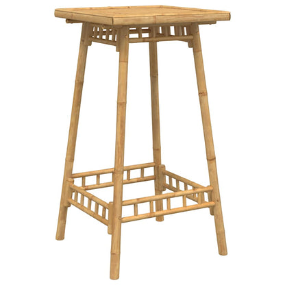 Garten-Bartisch Quadratisch 55x55x100 cm Bambus
