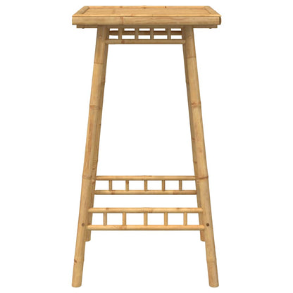 Garten-Bartisch Quadratisch 55x55x100 cm Bambus