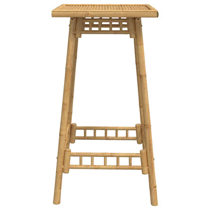 Garten-Bartisch Quadratisch 55x55x100 cm Bambus