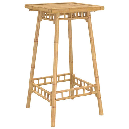 Garten-Bartisch Quadratisch 55x55x100 cm Bambus