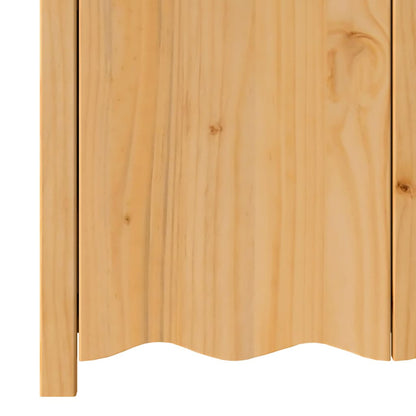 Braun 114 x 43 x 75.5 cm Massivholz Kiefer