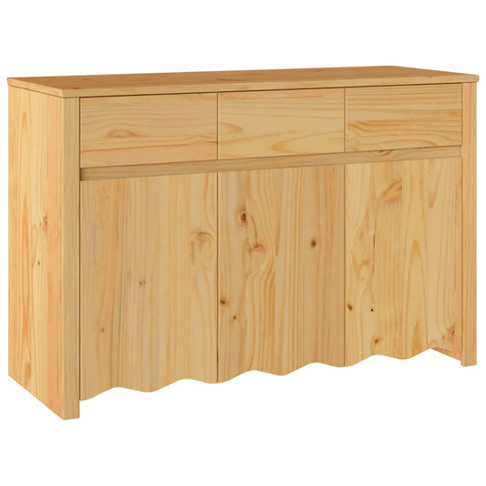 Braun 114 x 43 x 75.5 cm Massivholz Kiefer