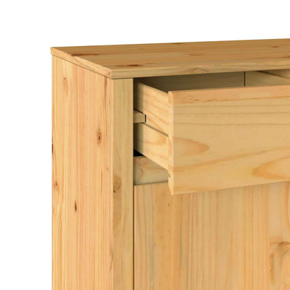 Sideboard Braun 79 x 43 x 75,5 cm Massivholz Kiefer