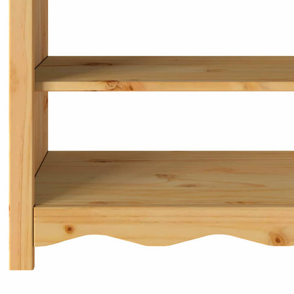 Konsolentisch Drammen Eiche 89,5 x 37 x 73 cm Massivholz Kiefer