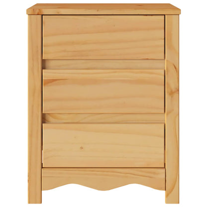 Nachttisch Drammen Eiche 45 x 35 x 56 cm Massivholz Kiefer