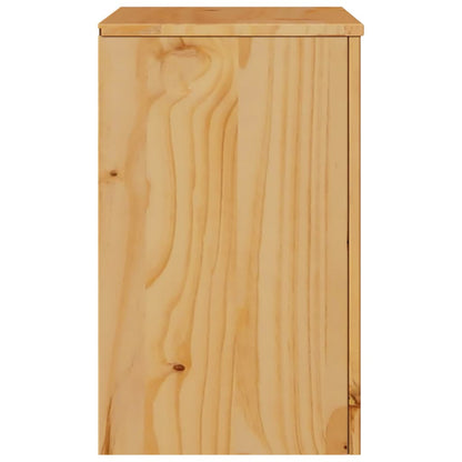 Nachttisch Eiche 45 x 35 x 56 cm Massivholz Kiefer