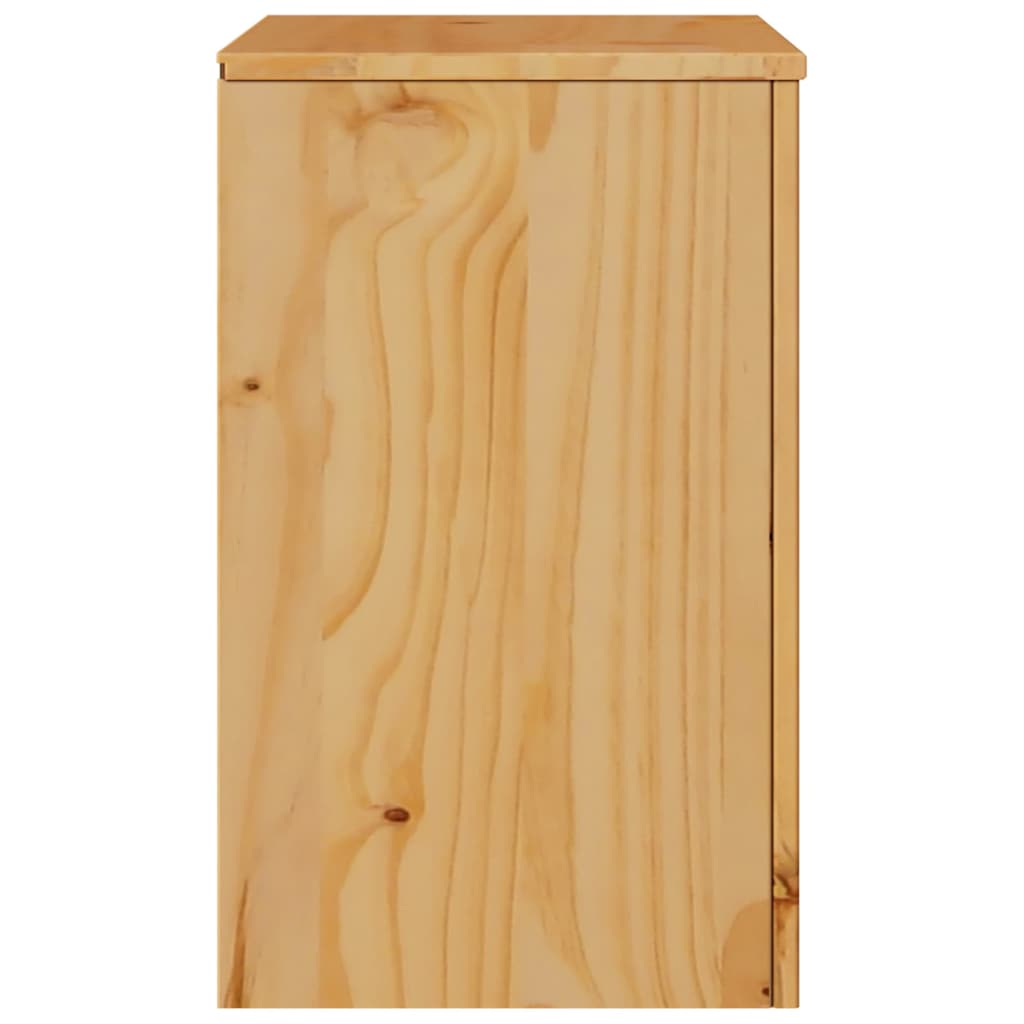 Nachttisch Drammen Eiche 45 x 35 x 56 cm Massivholz Kiefer