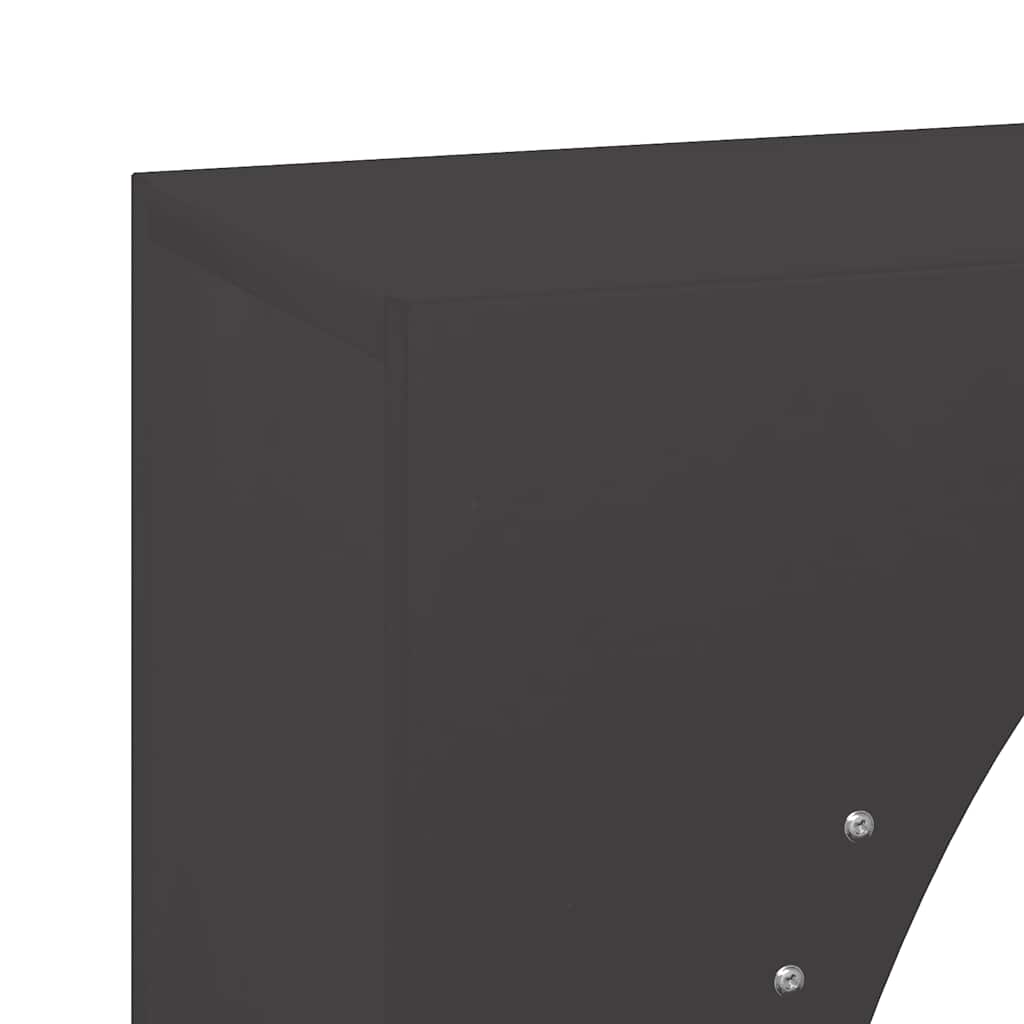 Brennholzregal Schwarz 50x23x100 cm Kaltgewalzter Stahl