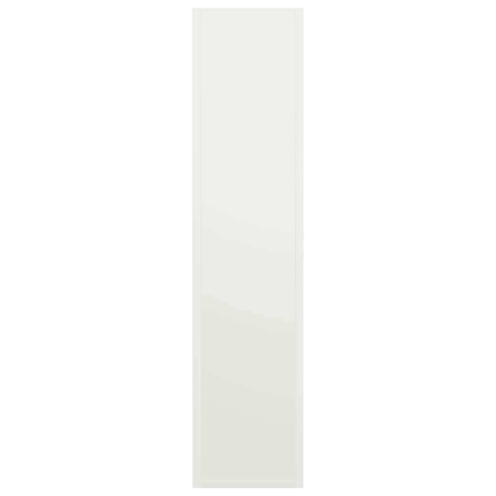 Brennholzregal Weiß 50x23x100 cm Kaltgewalzter Stahl