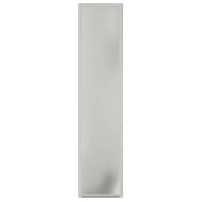 Brennholzregal 50x23x100 cm Edelstahl