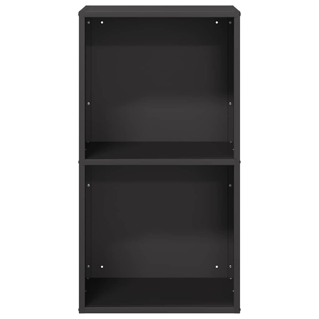 Brennholzregal Schwarz 40x30x75 cm Kaltgewalzter Stahl