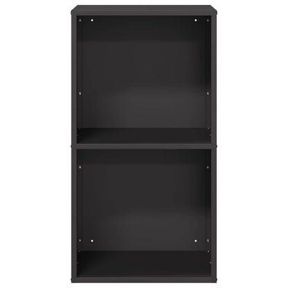 Brennholzregal Schwarz 40x30x75 cm Kaltgewalzter Stahl