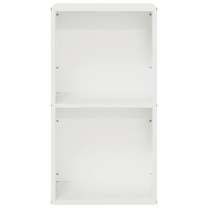 Brennholzregal Weiß 40x30x75 cm Kaltgewalzter Stahl