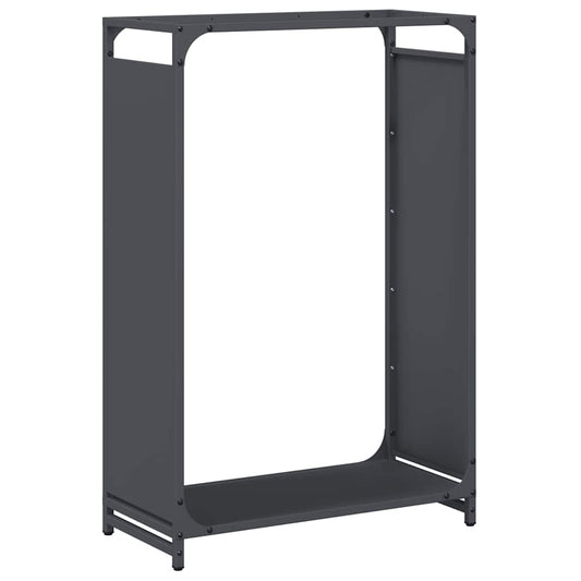 Brennholzregal Anthrazit 60x28x90 cm Kaltgewalzter Stahl