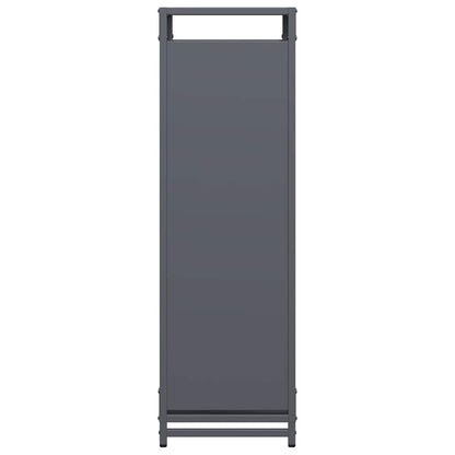 Brennholzregal Anthrazit 90x28x90 cm Kaltgewalzter Stahl