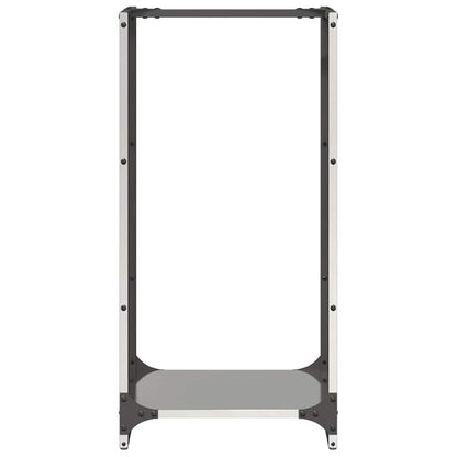 Brennholzregal 40x30x80 cm Edelstahl
