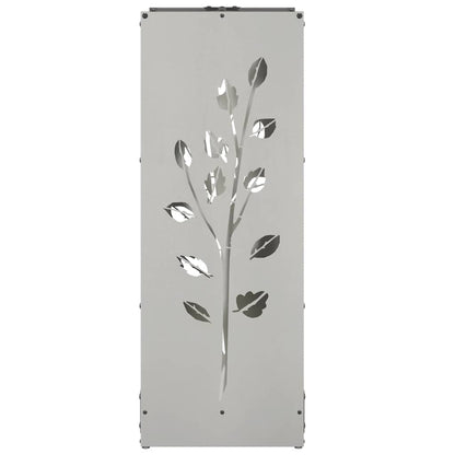 Brennholzregal 40x30x80 cm Edelstahl