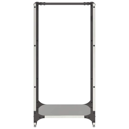 Brennholzregal 40x30x80 cm Edelstahl