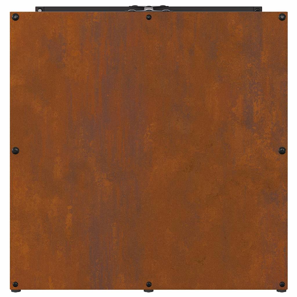 Brennholzregal 40x40x40 cm Wetterfester Stahl