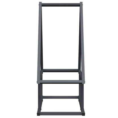 Brennholzregal Anthrazit 50x25x60 cm Kaltgewalzter Stahl