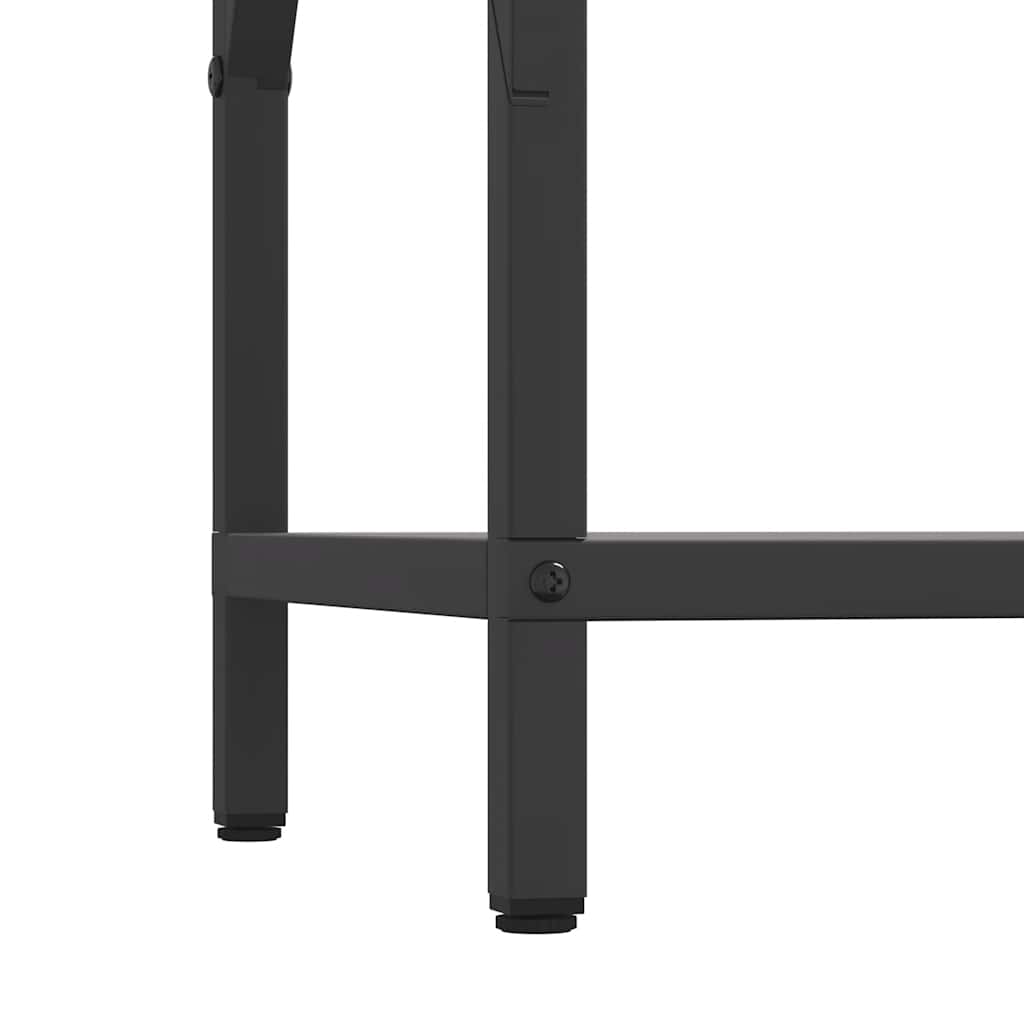 Brennholzregal Schwarz 34x25x70 cm Kaltgewalzter Stahl