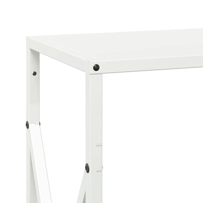 Brennholzregal Weiß 34x25x70 cm Kaltgewalzter Stahl