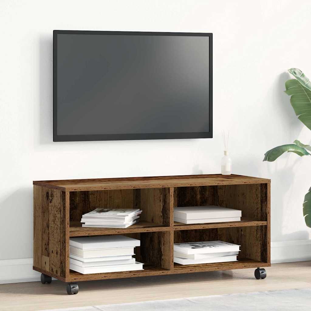 TV-Schränk Braun 90 x 35 x 40,5 cm Holzwerkstoff