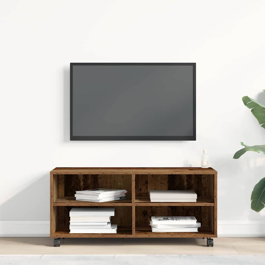 TV-Schränk Braun 90 x 35 x 40,5 cm Holzwerkstoff