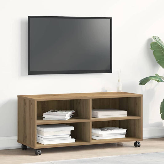 TV-Schränk Braun 90 x 35 x 35 cm Holzwerkstoff