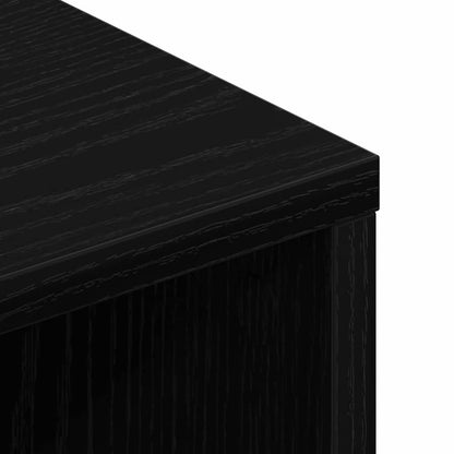 TV-Schränk Schwarz 90 x 35 x 35 cm Holzwerkstoff