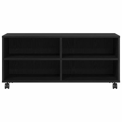 TV-Schränk Schwarz 90 x 35 x 35 cm Holzwerkstoff